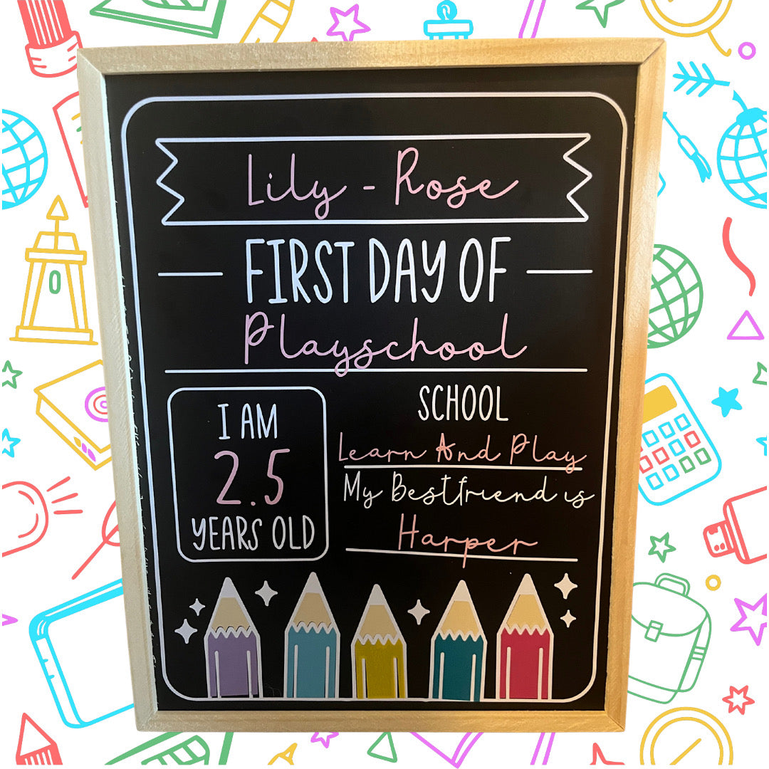 First day of school